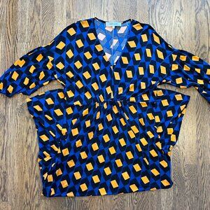 Diane von Furstenberg Printed Midi Dress